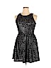 Frenchi Black Casual Dress Size XL - photo 1