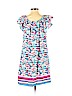 Tommy Bahama 100% Rayon Blue Casual Dress Size S (petite) - photo 2
