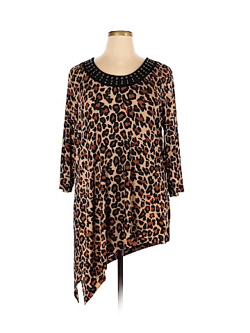 Slinky Brand 3/4 Sleeve Top (view 1)