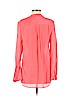 Victoria's Secret 100% Silk Pink Long Sleeve Silk Top Size S - photo 2