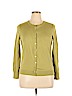August Silk Green Cardigan Size XL - photo 1
