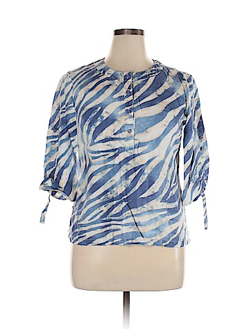 JM Collection 3/4 Sleeve Blouse (view 1)