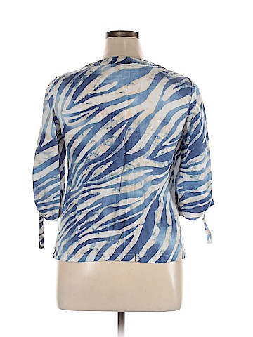 JM Collection 3/4 Sleeve Blouse (view 2)