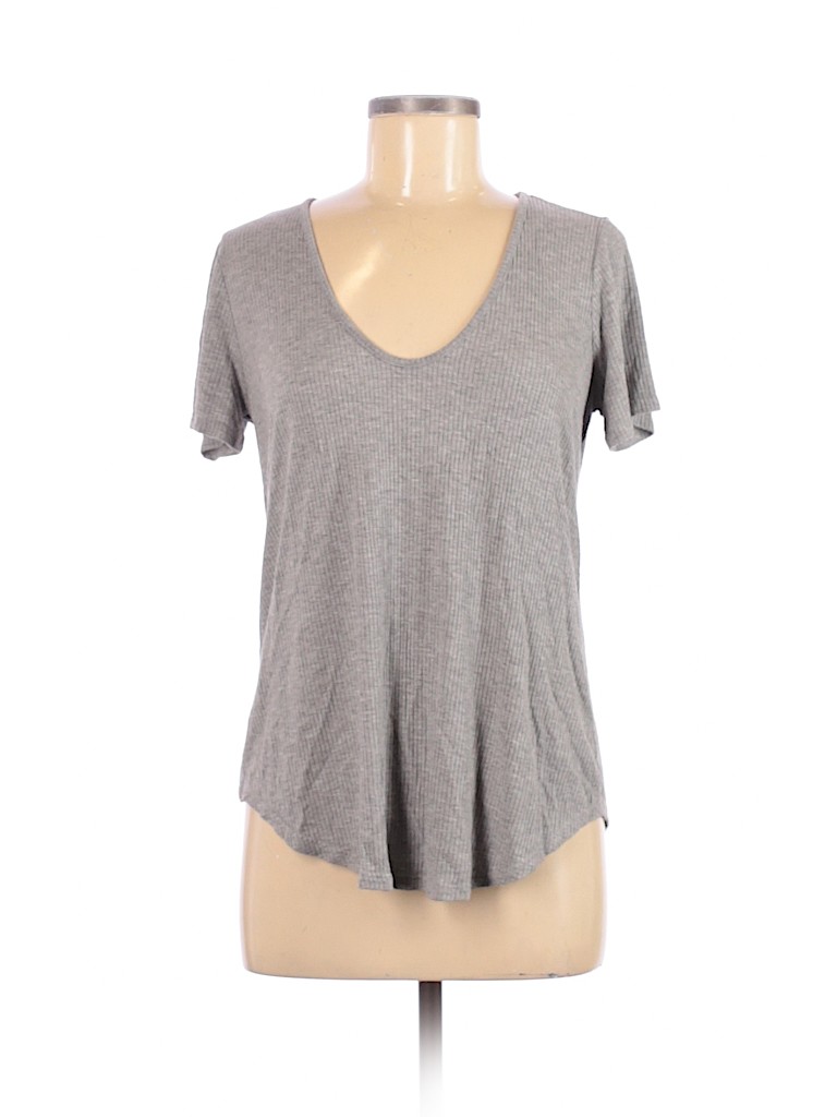 Forever 21 Gray Short Sleeve T-Shirt Size M - photo 1