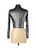 Forever 21 100% Polyester Silver Long Sleeve Turtleneck Size L - photo 2