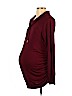 Isabel Maternity Burgundy Casual Dress Size L - photo 1