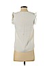H&M 100% Polyester White Sleeveless Blouse Size 0 - photo 2