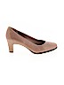 Rockport 100% Leather Tan Heels Size 9 - photo 1