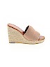 Express Tan Wedges Size 8 - photo 1