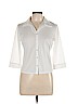 Younique 100% Polyester White 3/4 Sleeve Top Size L - photo 1