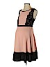 Momo 100% Polyester Pink Cocktail Dress Size S - photo 1