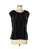 Liz Claiborne 100% Polyester Black Sleeveless Blouse Size M (petite) - photo 1