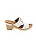 Natural Soul by Naturalizer 100% Leather White Wedges Size 9 1/2 (wide) - photo 1