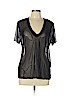 Project Social T Black Short Sleeve Top Size L - photo 1