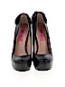 Betsey Johnson 100% Leather Black Heels Size 7 - photo 2