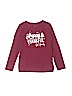 Cat & Jack Red Long Sleeve T-Shirt Size 6 - 6X - photo 1