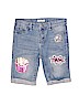 Tractr Blue Denim Shorts Size 12 - photo 1