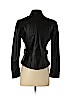DKNY 100% Leather Black Leather Jacket Size 4 - photo 2