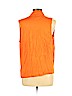 MICHAEL Michael Kors 100% Rayon Orange Short Sleeve Top Size M - photo 2