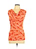 MICHAEL Michael Kors Orange Short Sleeve Top Size M - photo 1