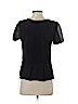 Ann Taylor LOFT Black Short Sleeve Blouse Size M (petite) - photo 2