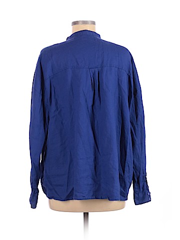 Eileen Fisher Long Sleeve Button-Down Shirt (view 2)