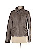 Xhilaration 100% Polyester Tan Faux Leather Jacket Size XL - photo 1