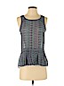 American Eagle Outfitters 100% Polyester Blue Sleeveless Blouse Size XS - photo 1