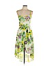 Forever 21 100% Polyester Yellow Casual Dress Size L - photo 1