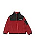 Timberland 100% Polyester Color Block Red Fleece Jacket Size 4 - 5 - photo 1