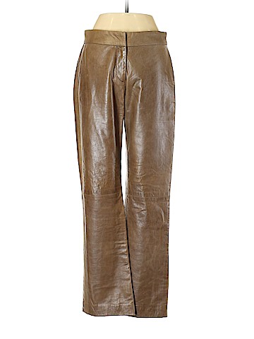 DKNY Faux Leather Pants (view 1)