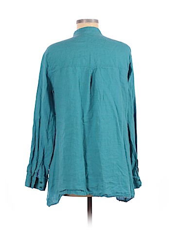 Eileen Fisher Long Sleeve Button-Down Shirt (view 2)