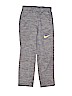 Nike 100% Polyester Gray Track Pants Size 7 - photo 1