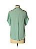 Adriano Goldschmied 100% Viscose Blue Short Sleeve Blouse Size Med - Lg - photo 2
