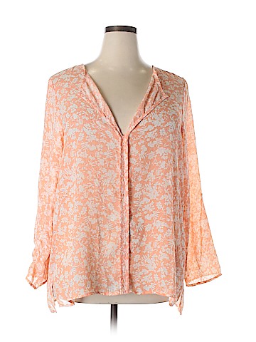 Bobeau Long Sleeve Blouse (view 1)