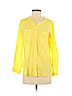 Talbots 100% Cotton Yellow Long Sleeve Blouse Size S (petite) - photo 1