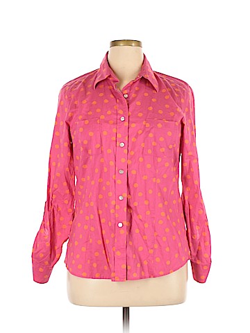 Foxcroft Long Sleeve Button-Down Shirt (view 1)