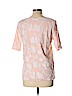 Ann Taylor LOFT Outlet Pink Short Sleeve Blouse Size L - photo 2