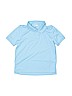 Old Navy 100% Polyester Solid Blue Short Sleeve Polo Size 6 - 7 - photo 1