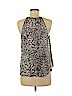 E&M Collection 100% Polyester Gray Sleeveless Blouse Size L - photo 2