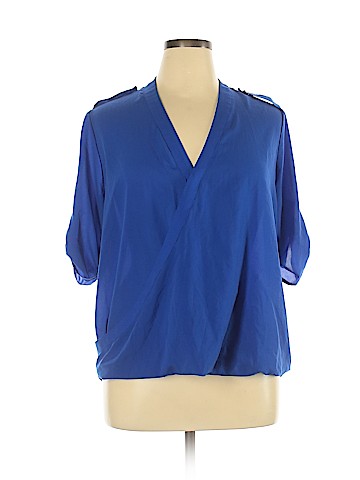 Apt. 9 Short Sleeve Blouse (view 1)