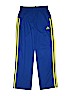 Adidas 100% Polyester Stripes Blue Track Pants Size 12 - photo 1