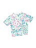 Floatimini Floral Blue Rash Guard Size 4 - photo 2