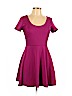 Forever 21 Purple Casual Dress Size L - photo 1