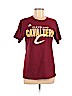 Adidas 100% Cotton Burgundy Short Sleeve T-Shirt Size M - photo 1