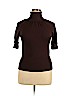 Takeout 100% Cotton Brown Turtleneck Sweater Size XL - photo 1