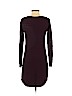 Ann Taylor LOFT Burgundy Casual Dress Size XS (petite) - photo 2