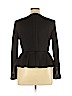 DKNY 100% Polyester Black Blazer Size 14 - photo 2