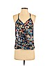 Lily White Blue Sleeveless Blouse Size S - photo 1