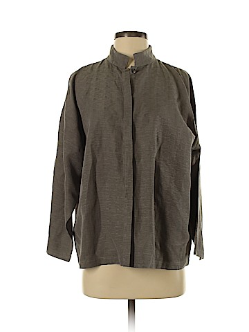Eileen Fisher 3/4 Sleeve Silk Top (view 1)